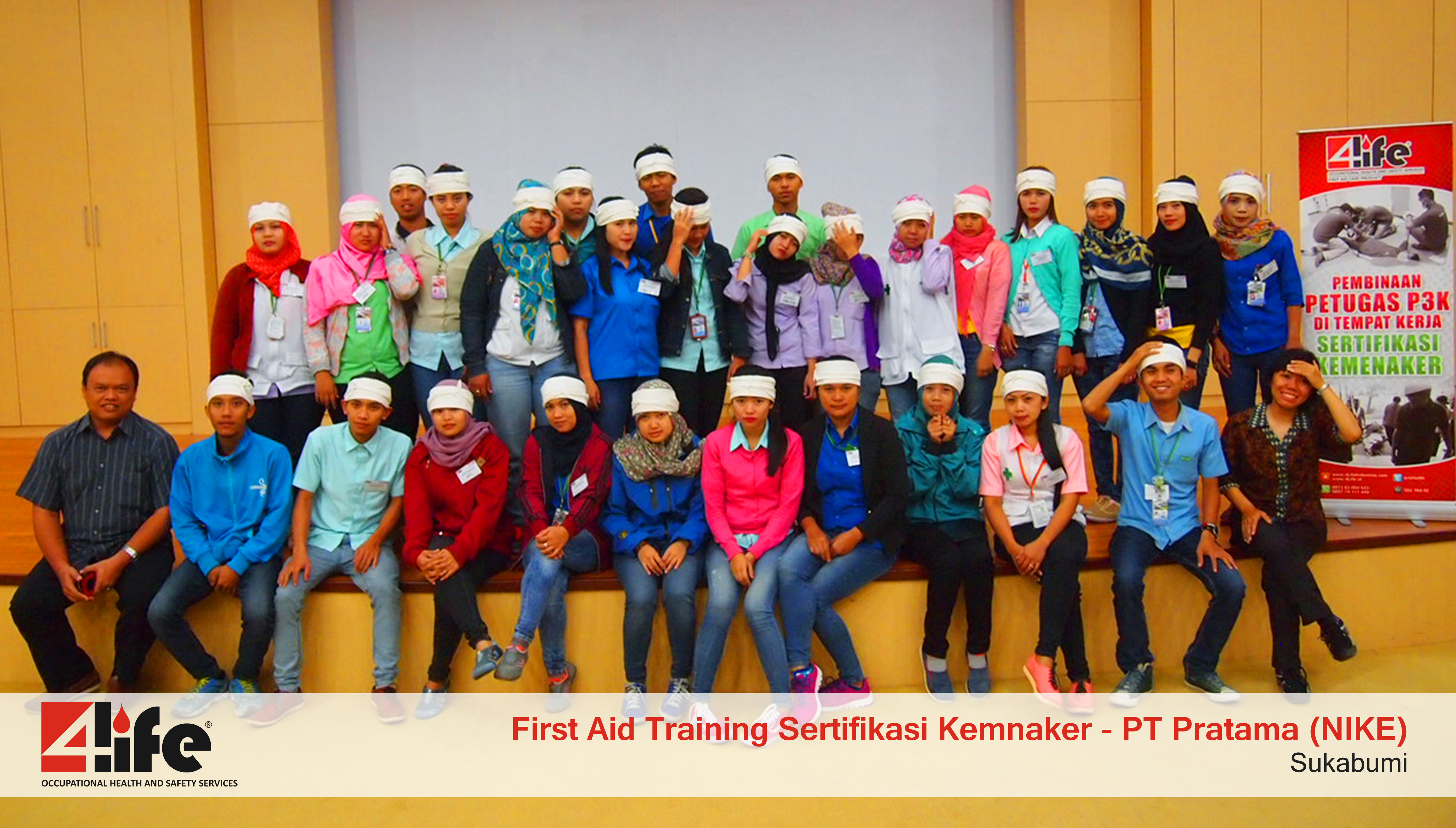 Sertifikasi Training P3K di Indocargomas Persada