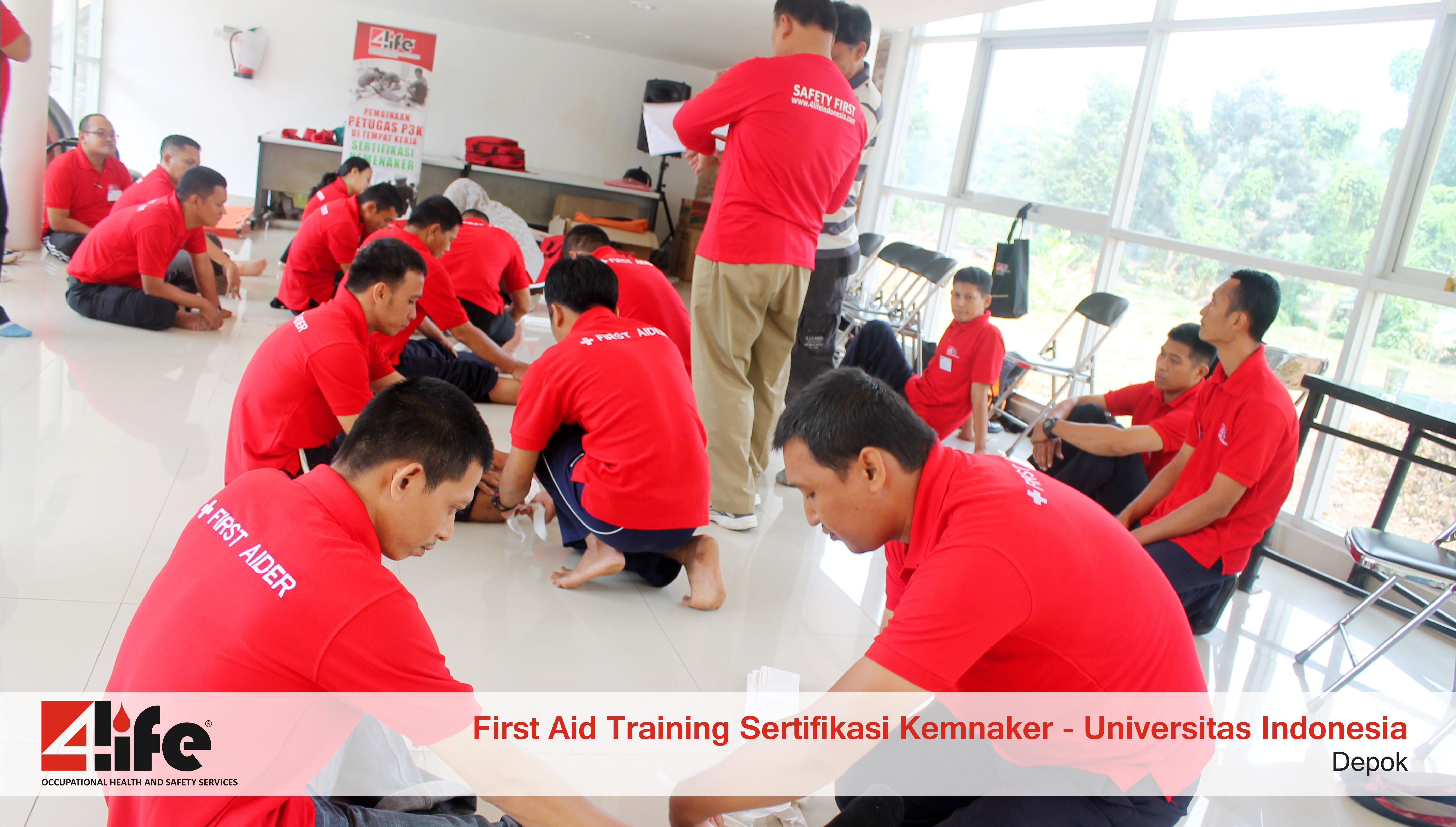 Sertifikasi Training P3K di Tegar Primajaya