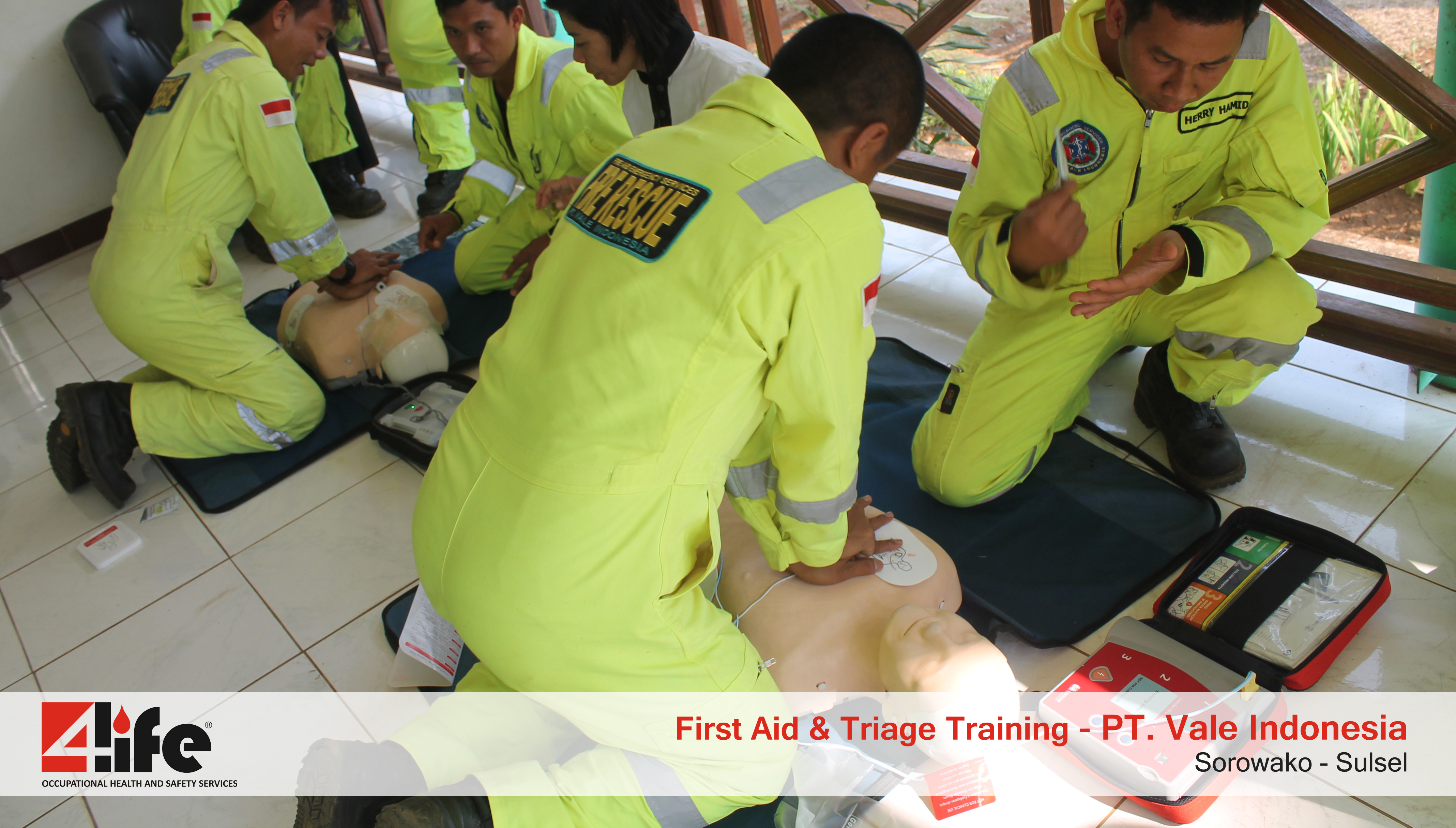 Tempat Training P3K di Megalopolis Manunggal Ind. Dev