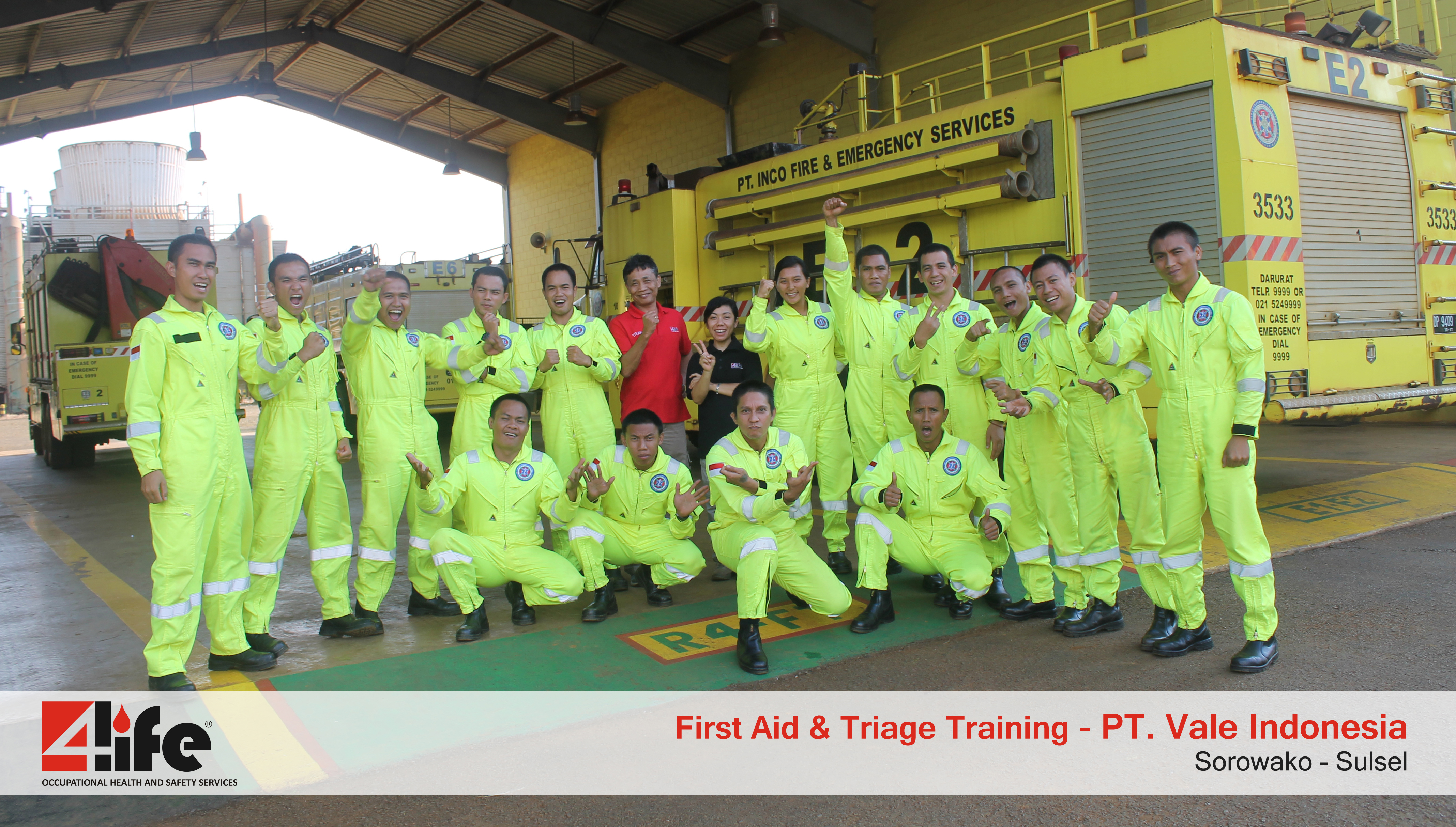 Sertifikasi Training P3K di East Jakarta Industrial Park